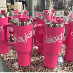 Personalized “Barbie” 40 oz Tumblr Stanley-Like